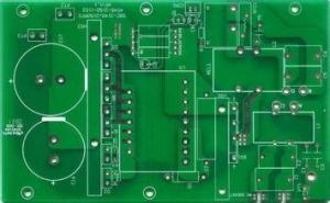 China 1oz Copper Green Solder Mask Double Sided Printed Circuit Board on sale