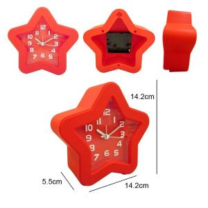 Buy cheap star shape alarm clock table clock product