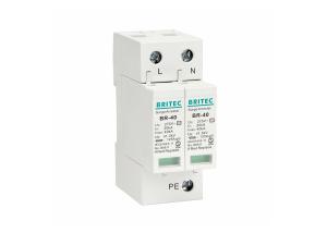 Buy cheap Single Phase Type 2 Surge Protection Device Lightning Surge Arrester product
