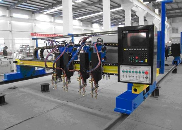 Quality Automatic Gantry Type CNC Plasma Cutting Machine with Multi Flame Cutting Torches for sale