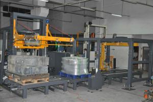 Buy cheap PLC Control Poly Strapping Machine , Automatic Poly Strapping Machine For Empty Bottles product