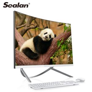 Buy cheap 27inch 1TB HDD Curved Desktop Computer FHD Touch Screen product