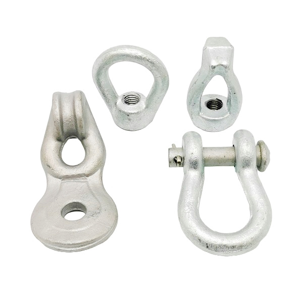 D-type American Shackle Zinc Plated Galvanized Anchor Shackle Bolts