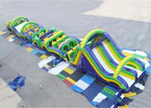 Buy cheap Radical Run Extreme Inflatable Obstacle Challenges , Inflatable Slide Run product