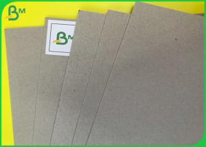 China High Density Recycled Laminated Grey Board With 1mm 1.5mm 2mm Thick on sale