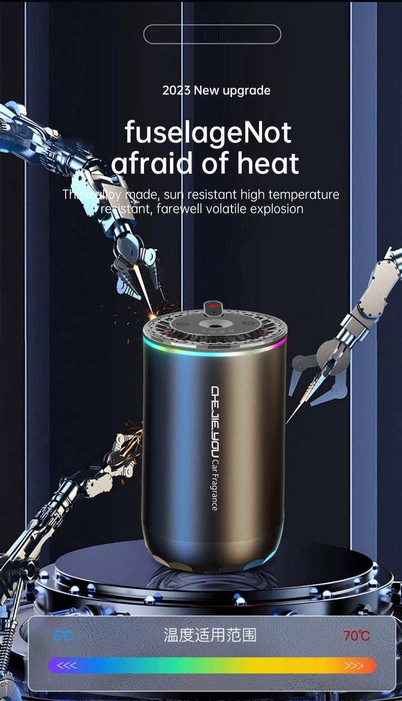 Customized Timer Air Scent Machine Intelligent Start And Stop 50ml for Car