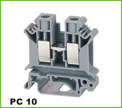 Quality Din-rail Terminal Wire arrage:0.2-10mm2 Part No.PC10 for sale