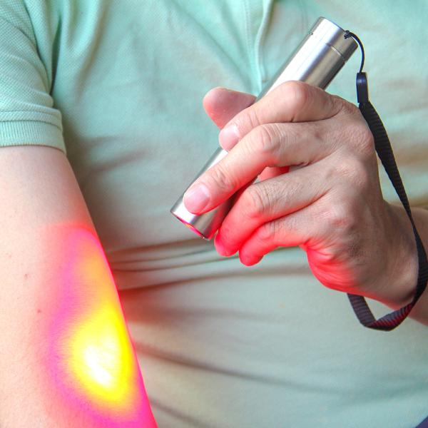 Quality 3 Color 9W Red Light Eye Therapy Torch Combo 660 Nanometer Red Light for sale