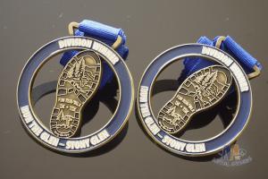 China Zinc Alloy Cut Out Sports Metal Medal / Personalised Running Medals on sale