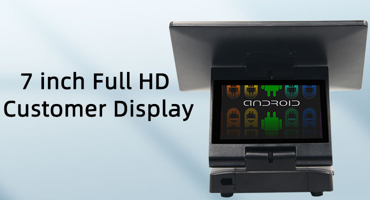 Android Touch POS All in One Cashier System with Optional External Thermal Printer