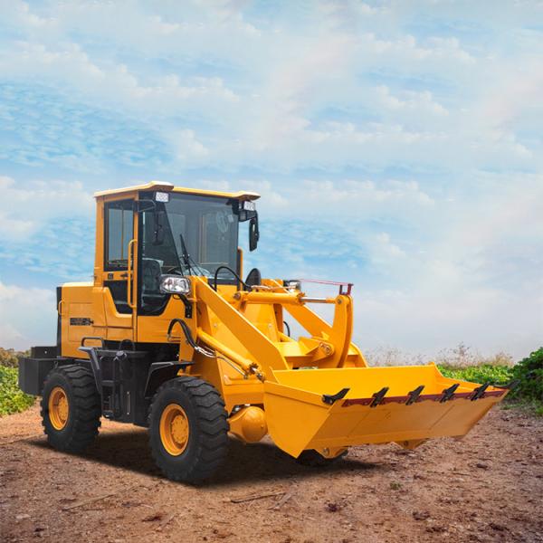Quality Yellow Compact Wheel Loader Machine 42Kw 3200Kg For Highway / Railway for sale