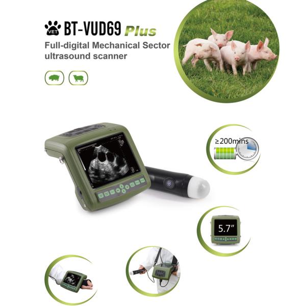 Sheep & Pigs Ultrasound Machine Portable Livestock Scanner For Pregnancy & Health Checks