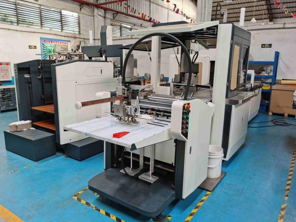 Quality Rigid Box Making Machine For Sweet Paper Cigaratee Box Wrapping for sale