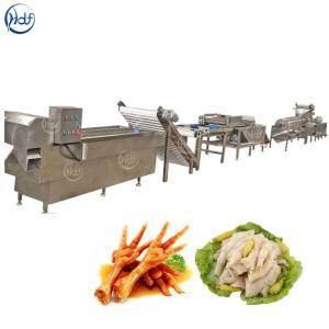 Buy cheap Stable Chicken Feet Processing Line , Chicken Feet Cutting Machine Easy Operation product