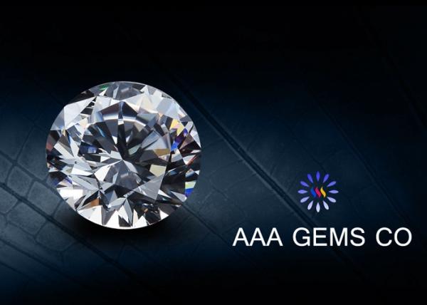 Quality Round Brilliant Cut 1.5 Carat Moissanite White Synthetic Moissanite for sale