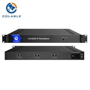 512 MPTS / SPTS To SPTS IP Video Multiplexer For Digital IPTV System