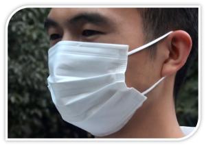 Fluid Resistant Triple Layer Disposable Earloop Face Mask
