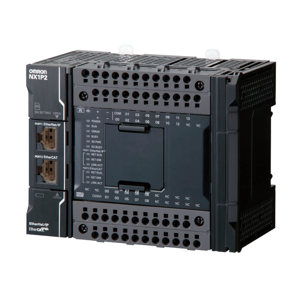 2 MB Omron PLC NX Module NX1P2-9024DT Machine Automation Controller