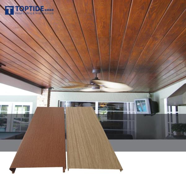 Mould Proof Linear Metal Ceiling For Corporate Office Environmentally Friendly