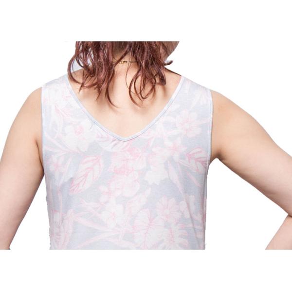 Ladies Sleeveless Nightgown Soft Jersey Womens Summer Pajamas With Lace At Front