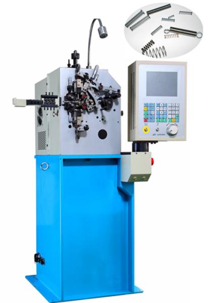 Synchronously Manual Spring Machine , Wire Winding Machine Diameter 0.06 Mm - 0