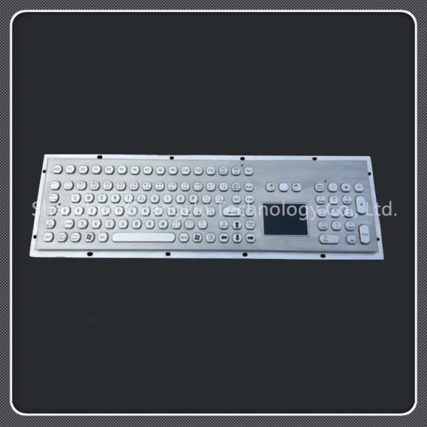 Quality Customizable Industrial Keyboard With Touchpad 109 Keys Type Anti Scratch for sale