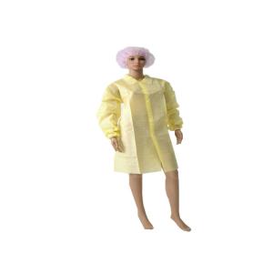 China medical surgical disposable products isolation gown surgical gown PP gown blue yellow white color on sale