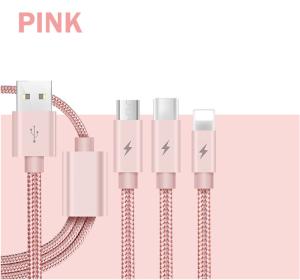 3.0a Fast Charging Usb To Usb Extension Cable 3 In 1 Fashion Design High Performance