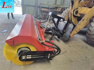 Buy cheap wheel loader angle Broom wheel loader snow sweeper road sweeper for wheel loader Manufacturer in China product