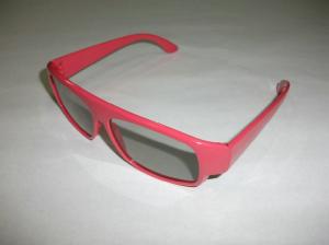 Buy cheap Plastic PC Frame Linear Polarized Types Of 3D Glasses For 4D 5D 6D Cinema product