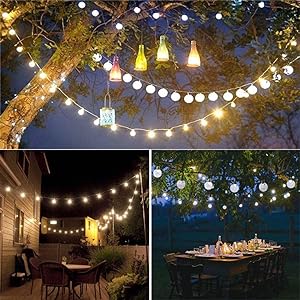 solar patio lights, solar fairy lights