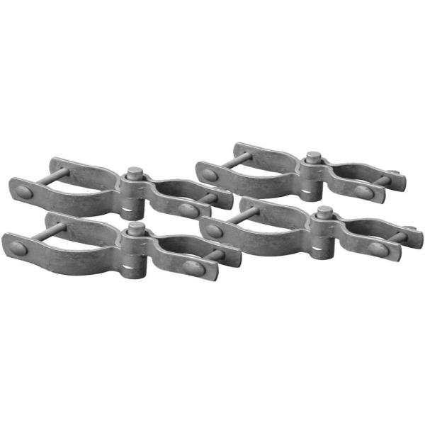 Chain Link Post Hinged 2-3/8" /2.375" Hot Dipped Galvanized Q235 punched