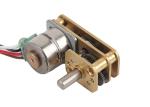 10mm worm Mini Geared Stepper Motor 5V Horizontal Right Angle 2 Phase
