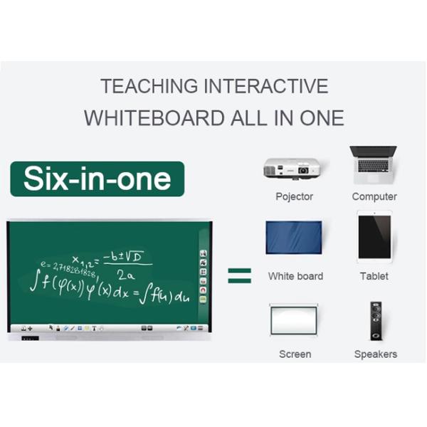 110in Interactive Board For Teaching 32768×32768 Touch Screen Board For Schools