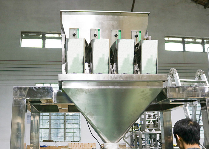 Hig Speed Grain / Granule Automated Packing Machine With Linear Weigher