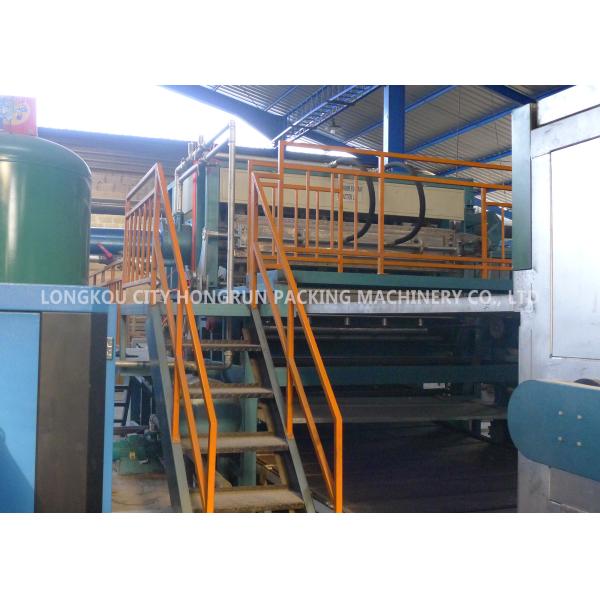 High Speed Waste Paper Egg Box Machine Full Throttle Operation CE Approved
