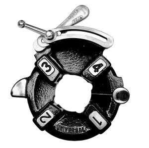 Quick - Open Right  Hand Threader Die Heads Cast Iron Material Hongli 811A