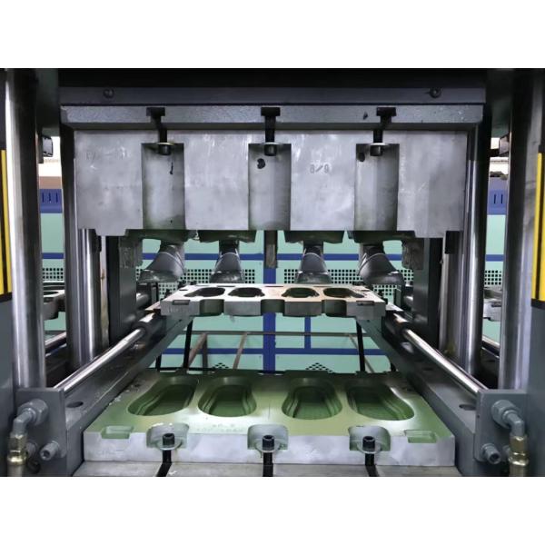 Electric Two Station EVA Sole Making Machine Practical Double Color
