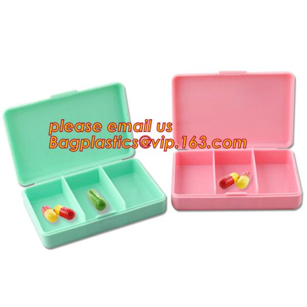 Premium 31 compartments plastic keyboard pill box for a month, Round Shape Pill box cheap candy color pill storage box w