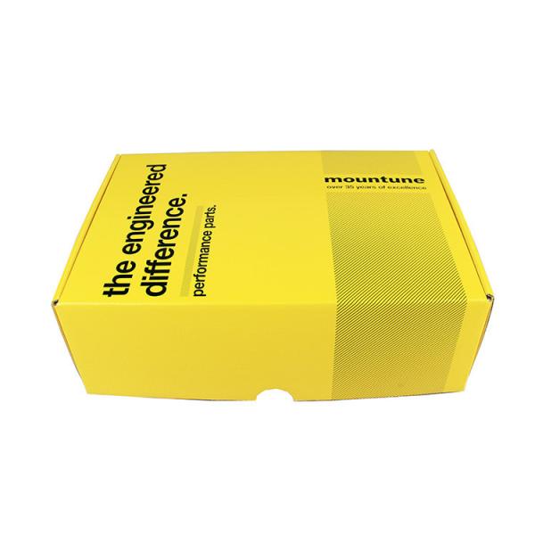 Offset Printed Rectangle Cardboard Box , CMYK Ecommerce Shipping Boxes PP