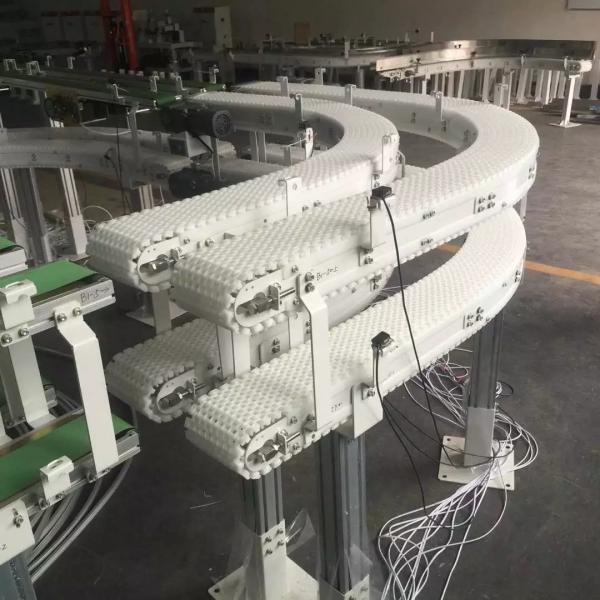 Moduline conveyor systems width 85mm Plain flexible conveyor system for light industry