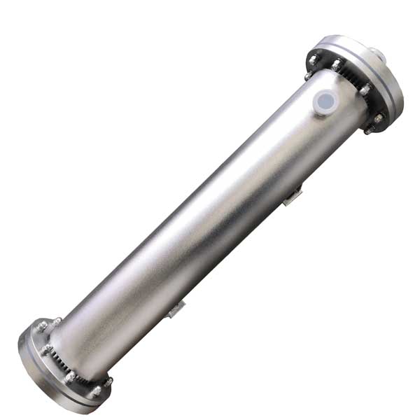 150 Degree Double Pipe Condenser 11.6kw ISO Chiller Heat Exchanger