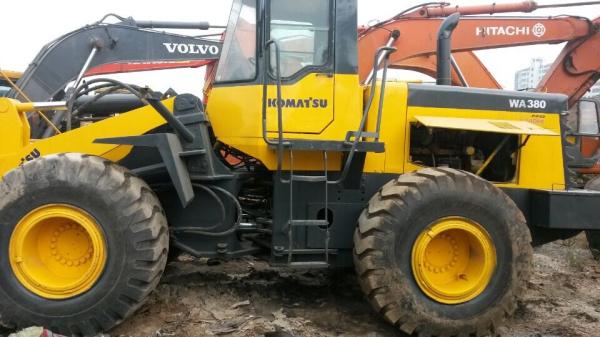 Quality Used wheel loader WA380, original from Japan for sale