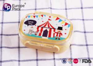 Environmentally Friendly Plastic Kids Cool Microwave Lunch Box That Keeps Food Warm
