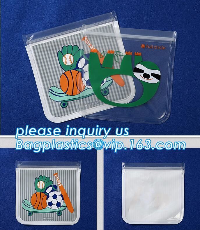 Round bottom polypropylene zip lock bag, CD bag, round reclosable bag, round reusable zip lock bag, round grip seal pack