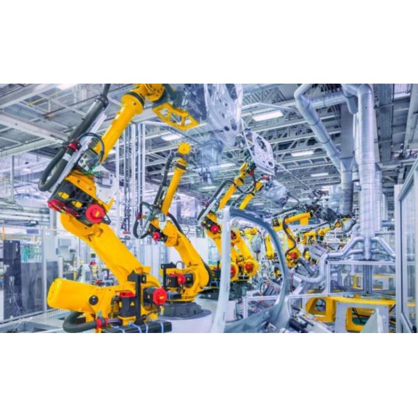 Fanuc Robotic Arm Programming Long For Elevated Installation Stacking Spot Welding