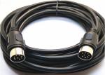 Precision Audio DIN Power Cable Double Shielded Oxygen Free Copper Lines Reduce