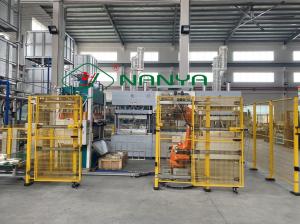Full Auto Paper Pulp Plate Making Machine / Paper Meal Box Making Machine