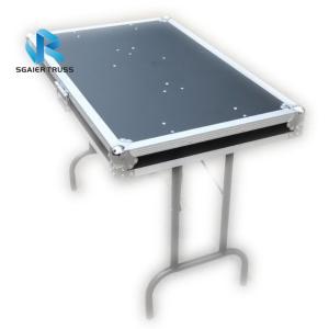 China Marathon Flight Road Case Universal Fold Out Dj Table In 48'' Wx21dx30H on sale