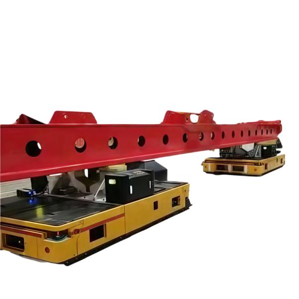 Supplier Industrial AGV Robot SLAM Navigation Dual Vehicle Linked Heavy Load AGV